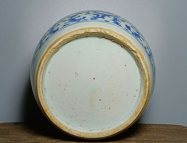 古玩陶瓷清代，青花罐拍賣，當前價格1688元