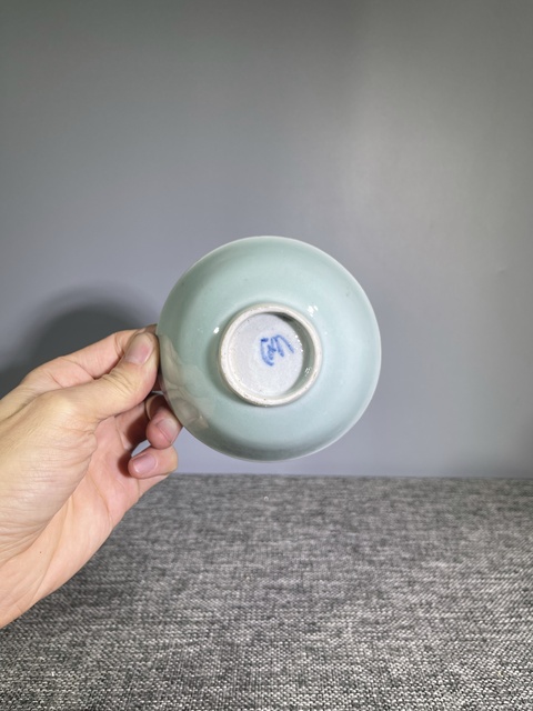 古玩陶瓷清中晚.豆青釉茶圓拍賣,當前價格0元