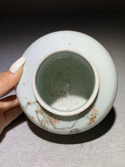 古玩陶瓷民國名家·汪永太淺絳彩人物紋小將軍罐全品,拍賣,當(dāng)前價(jià)格1400元