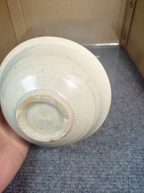 古玩陶瓷青白釉面包碗真品鑒賞圖