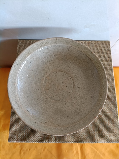 古玩陶瓷青白釉折沿斗笠盞真品鑒賞圖