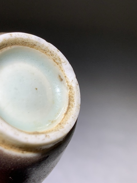 古玩陶瓷豇豆紅釉鼻煙壺真品鑒賞圖
