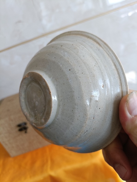 古玩陶瓷青白釉面包碗真品鑒賞圖