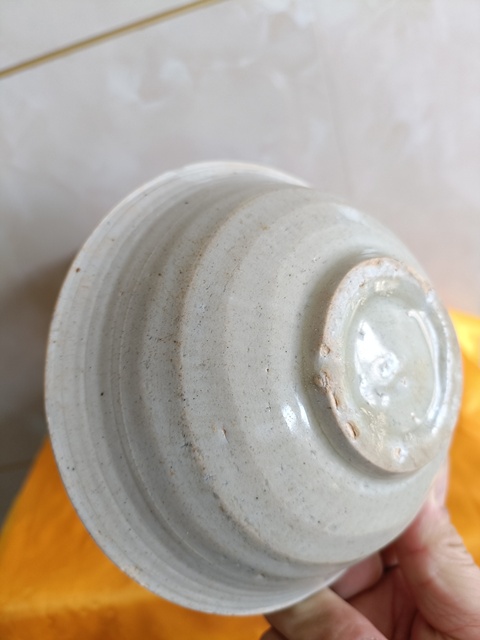 古玩陶瓷青白釉面包碗真品鑒賞圖
