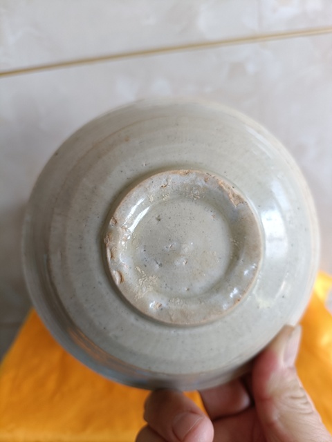 古玩陶瓷青白釉面包碗真品鑒賞圖