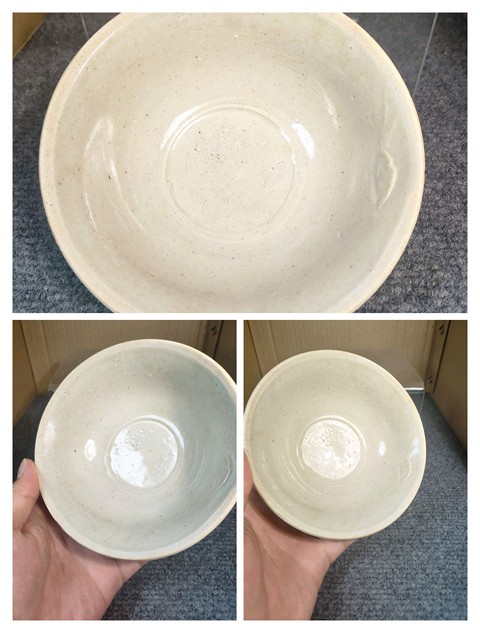 古玩陶瓷青白釉面包碗真品鑒賞圖