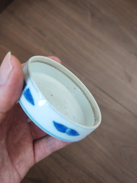 古玩陶瓷青花博古圖蓋缸真品鑒賞圖