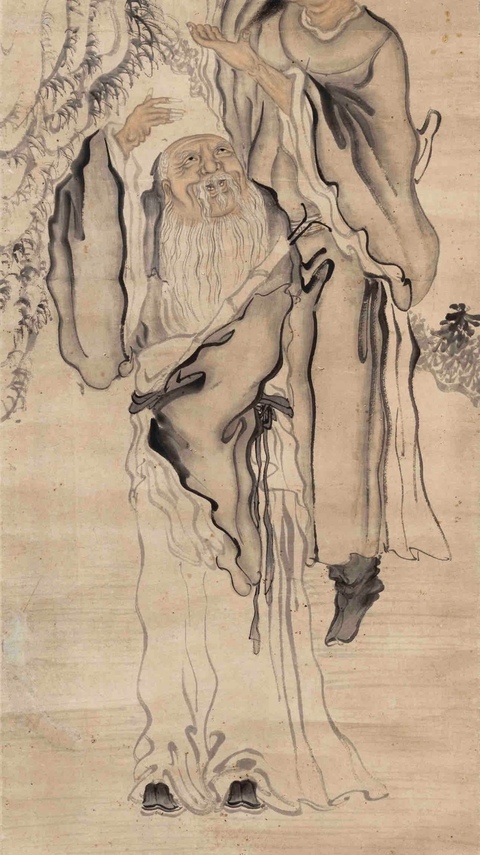 古玩字畫古代畫作.黃炳章人物來福圖拍賣,當(dāng)前價(jià)格0元
