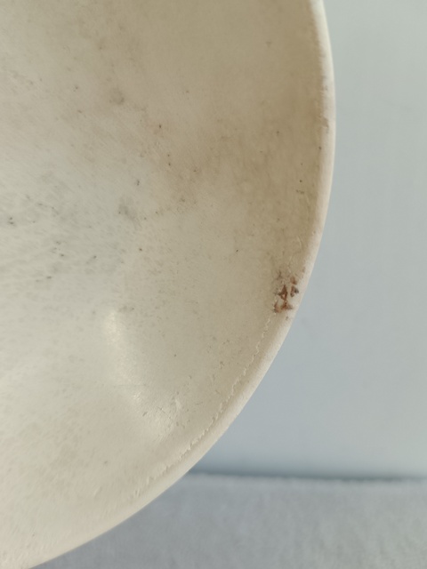 古玩陶瓷邢窯白瓷唇口碗拍賣,當前價格466元
