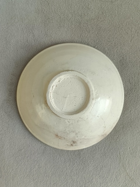 古玩陶瓷邢窯白瓷唇口碗拍賣,當前價格466元
