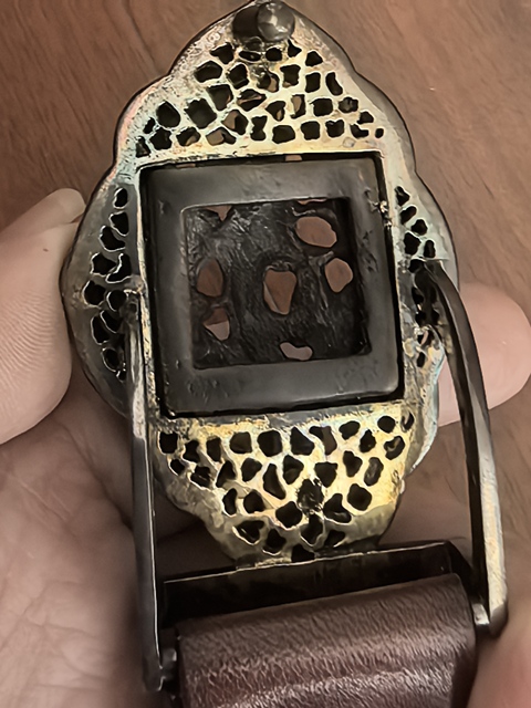 古玩銅器銅帶飾真品鑒賞圖