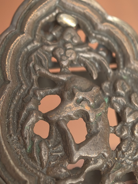 古玩銅器銅帶飾真品鑒賞圖