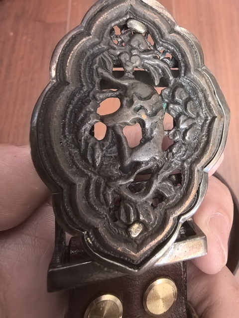 古玩銅器銅帶飾真品鑒賞圖