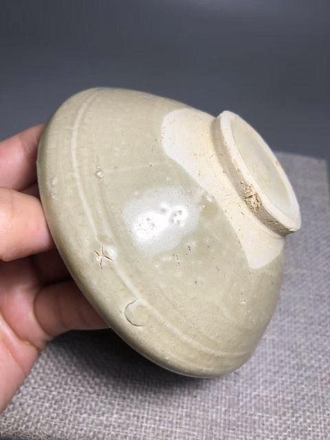 古玩陶瓷(精品)青釉雞心茶碗拍賣,當前價格0元