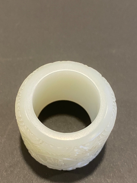 古玩玉器玉扳指真品鑒賞圖