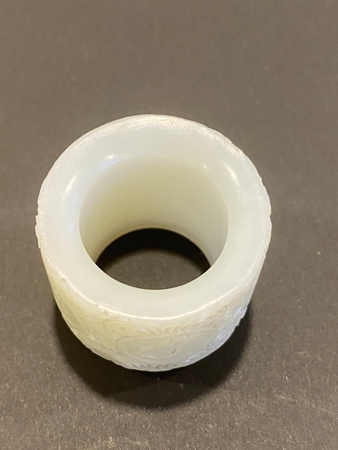 古玩玉器玉扳指真品鑒賞圖