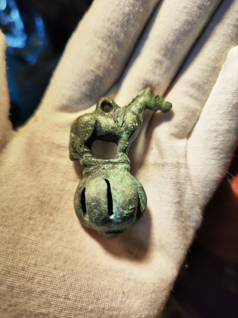 古玩雜項馬型鈴鐺真品鑒賞圖