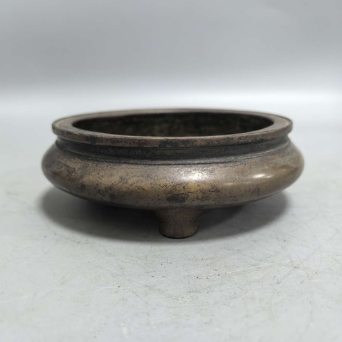 古玩銅器銅爐真品鑒賞圖