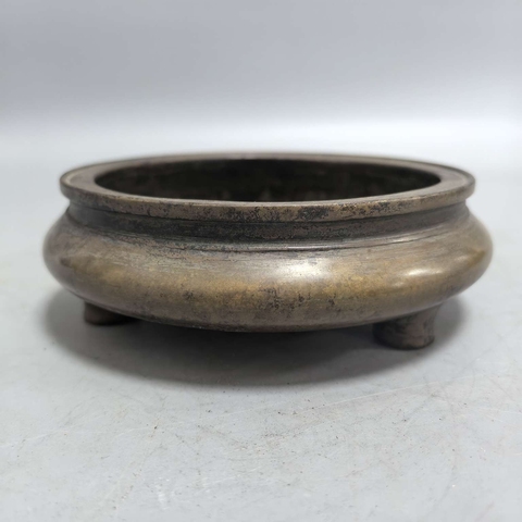 古玩銅器銅爐真品鑒賞圖