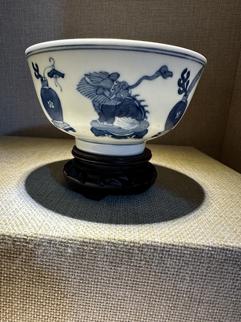 古玩陶瓷青花碗拍賣，當前價格5555元