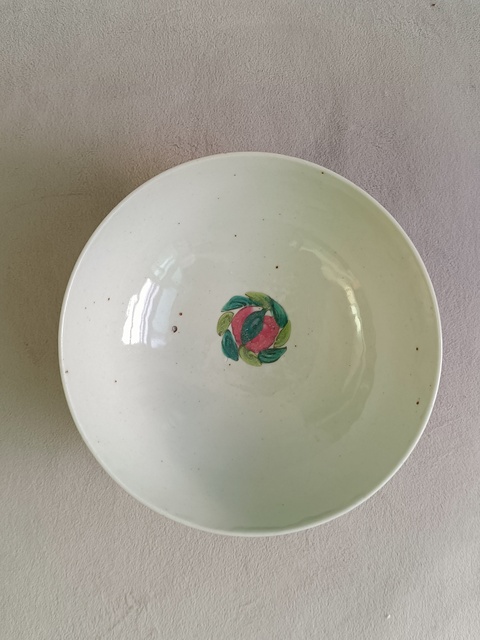 古玩陶瓷粉彩花卉紋碗拍賣,當前價格222元