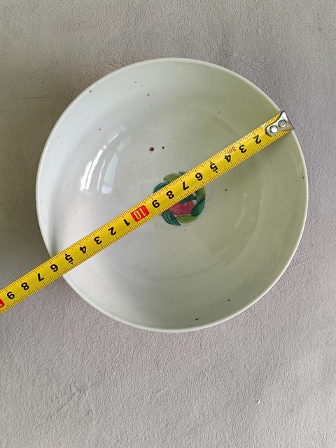 古玩陶瓷粉彩花卉紋碗拍賣,當前價格222元