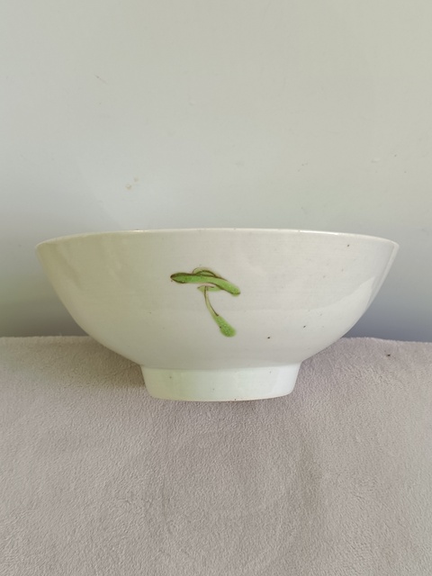 古玩陶瓷粉彩花卉紋碗拍賣,當前價格222元