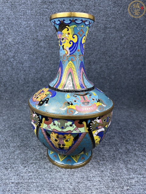古玩雜項(xiàng)景泰藍(lán)賞瓶拍賣(mài),當(dāng)前價(jià)格3888元