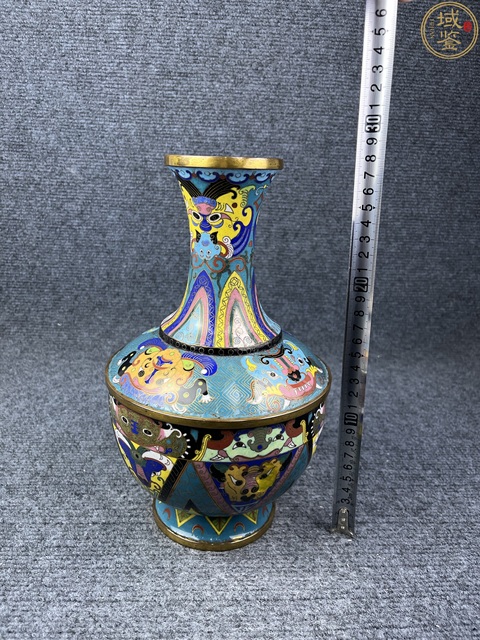 古玩雜項(xiàng)景泰藍(lán)賞瓶拍賣(mài),當(dāng)前價(jià)格3888元