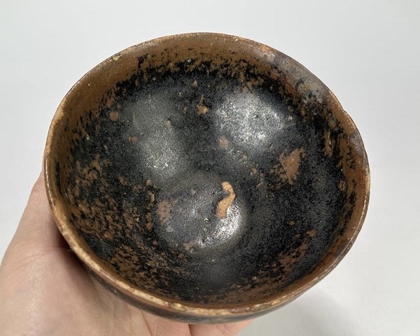 古玩陶瓷吉州窯系褐釉茶盞拍賣,當前價格3600元