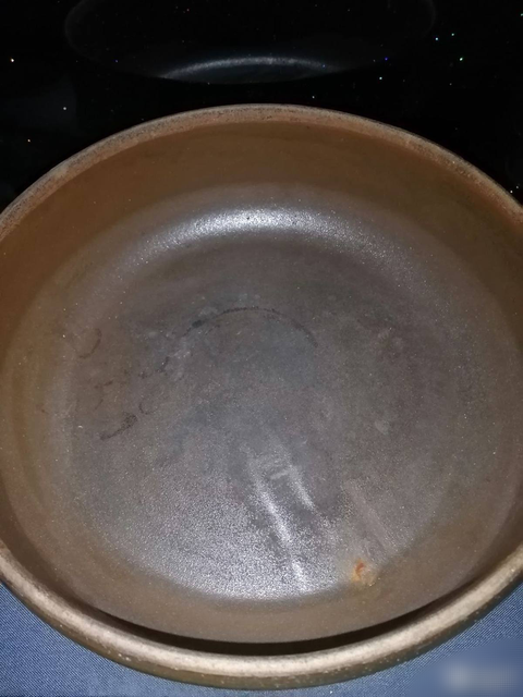 古玩陶瓷磁州窯紫金釉筆洗拍賣,當前價格298元