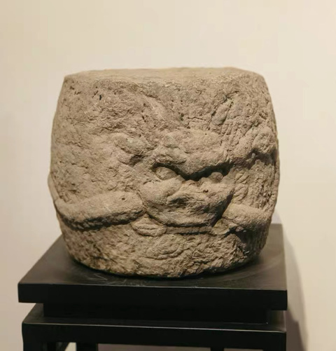 古玩雜項金元時期龍頭石墩拍賣，當前價格6000元