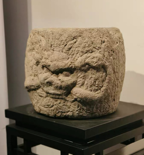 古玩雜項金元時期龍頭石墩拍賣，當前價格6000元