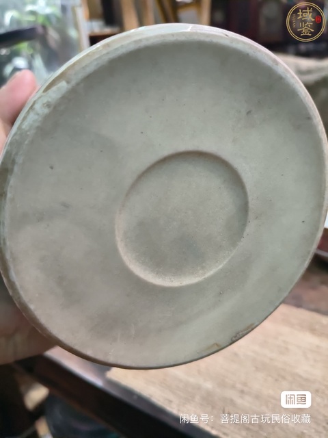古玩陶瓷五彩獅子紋帽筒真品鑒賞圖