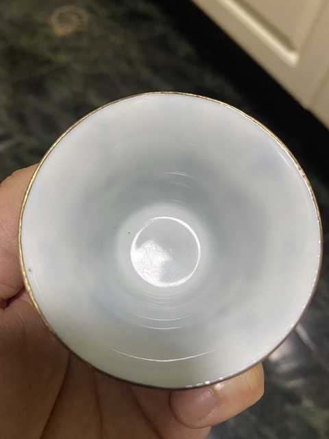 古玩陶瓷青花杯真品鑒賞圖