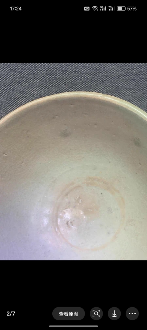 古玩陶瓷龍泉青瓷碗真品鑒賞圖