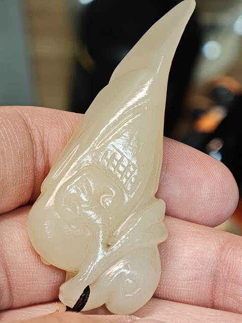 古玩玉器和田玉鳥真品鑒賞圖