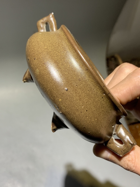 古玩陶瓷茶葉末爐真品鑒賞圖