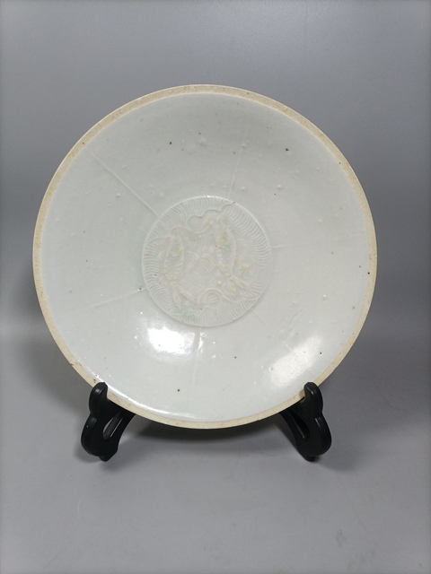 古玩陶瓷宋影青釉雙魚盤拍賣,當(dāng)前價(jià)格1380元