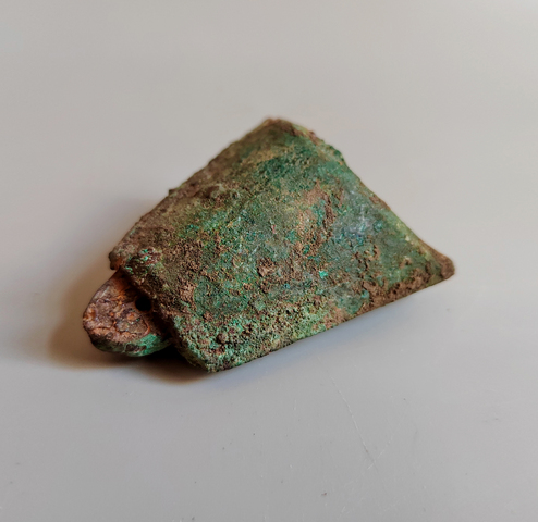 古玩陶瓷戰漢時期很厚重的青銅鈴鐺拍賣，當前價格466元