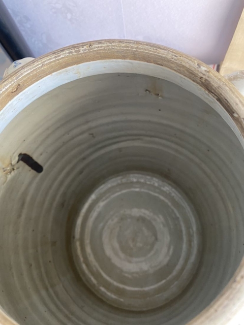 古玩陶瓷青花龍穿花卉紋四系將軍罐拍賣，當(dāng)前價格16000元