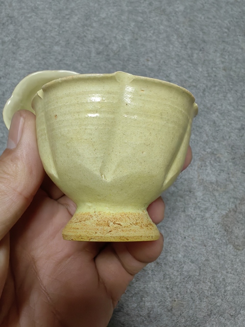 古玩陶瓷青白釉花口杯拍賣，當前價格1680元