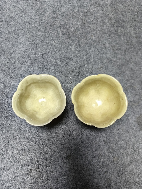 古玩陶瓷青白釉花口杯拍賣，當前價格1680元