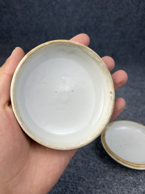 古玩陶瓷粉彩五子奪魁蓋盒拍賣,當前價格1988元