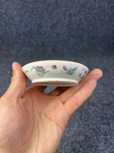 古玩陶瓷粉彩五子奪魁蓋盒拍賣,當前價格1988元