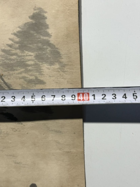 古玩字畫清晚期《夏山雨后》拍賣,當(dāng)前價(jià)格150元