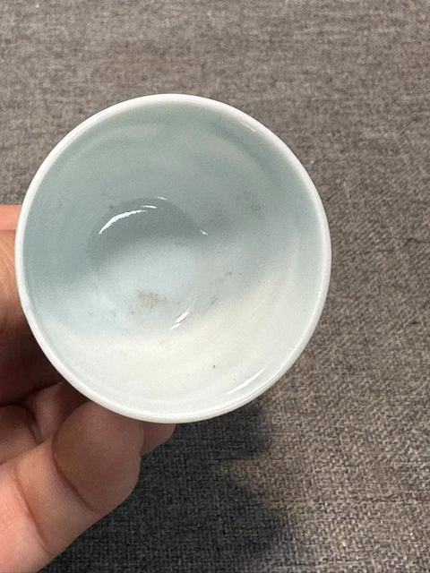 古玩陶瓷明晚期青花龍趕珠高足杯(一對)拍賣,當前價格7888元
