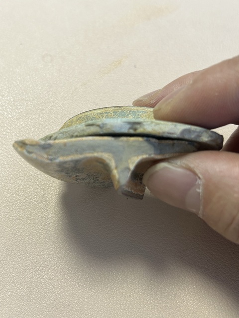 古玩陶瓷龍泉窯標本真品鑒賞圖