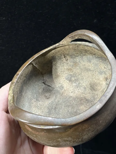 古玩銅器爐子真品鑒賞圖