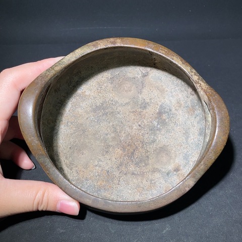 古玩銅器爐子真品鑒賞圖